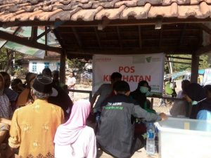 Under the scorching of sun: Bima’s flood survivors get free medical services